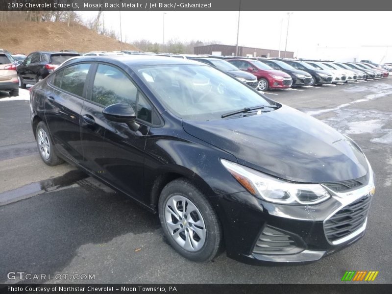 Mosaic Black Metallic / Jet Black/­Galvanized 2019 Chevrolet Cruze LS