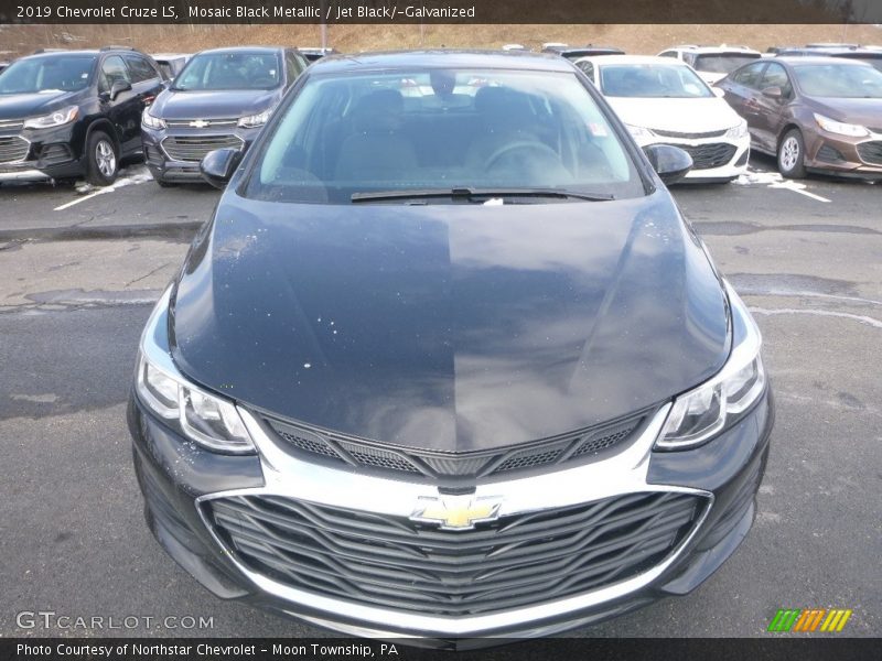 Mosaic Black Metallic / Jet Black/­Galvanized 2019 Chevrolet Cruze LS