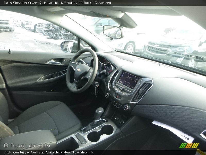 Mosaic Black Metallic / Jet Black/­Galvanized 2019 Chevrolet Cruze LS