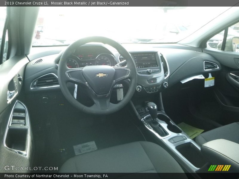 Mosaic Black Metallic / Jet Black/­Galvanized 2019 Chevrolet Cruze LS