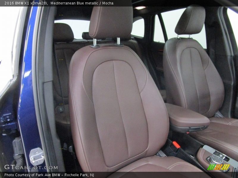 Mediterranean Blue metallic / Mocha 2016 BMW X1 xDrive28i