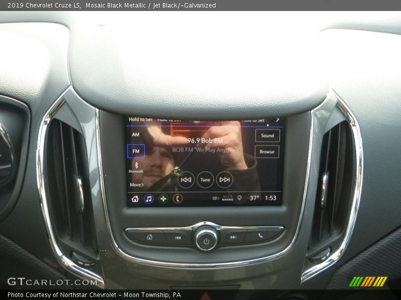 Mosaic Black Metallic / Jet Black/­Galvanized 2019 Chevrolet Cruze LS