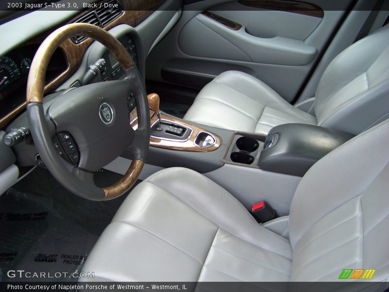 Black / Dove 2003 Jaguar S-Type 3.0