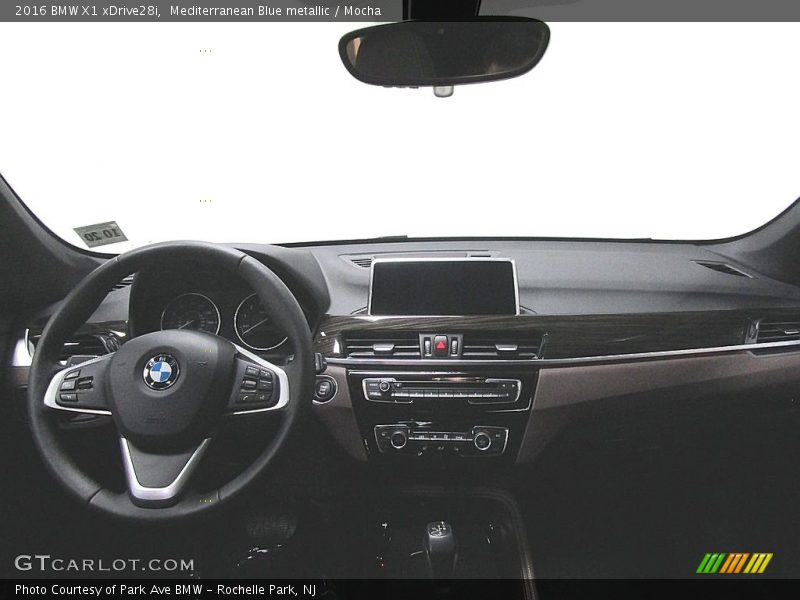 Mediterranean Blue metallic / Mocha 2016 BMW X1 xDrive28i