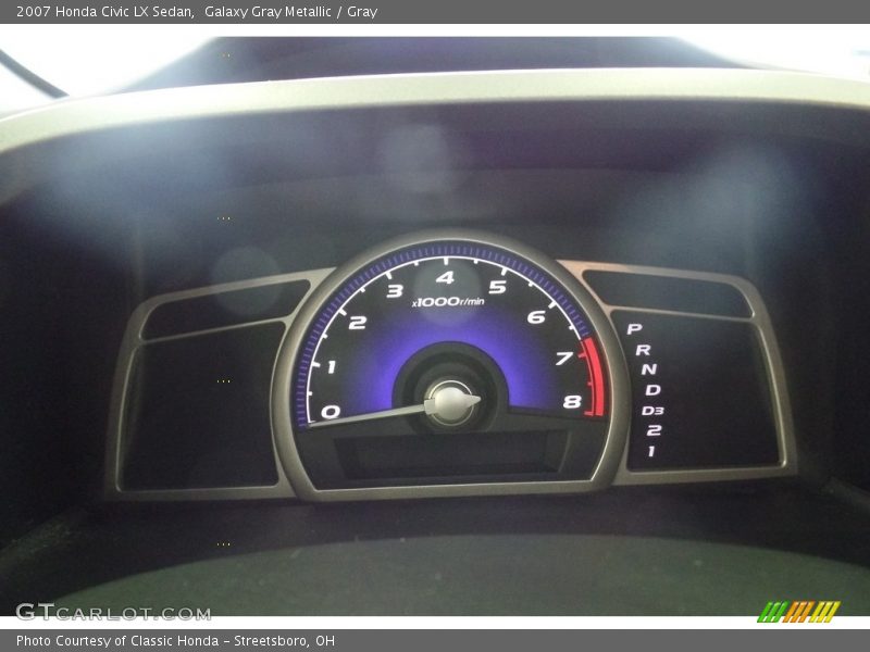 Galaxy Gray Metallic / Gray 2007 Honda Civic LX Sedan