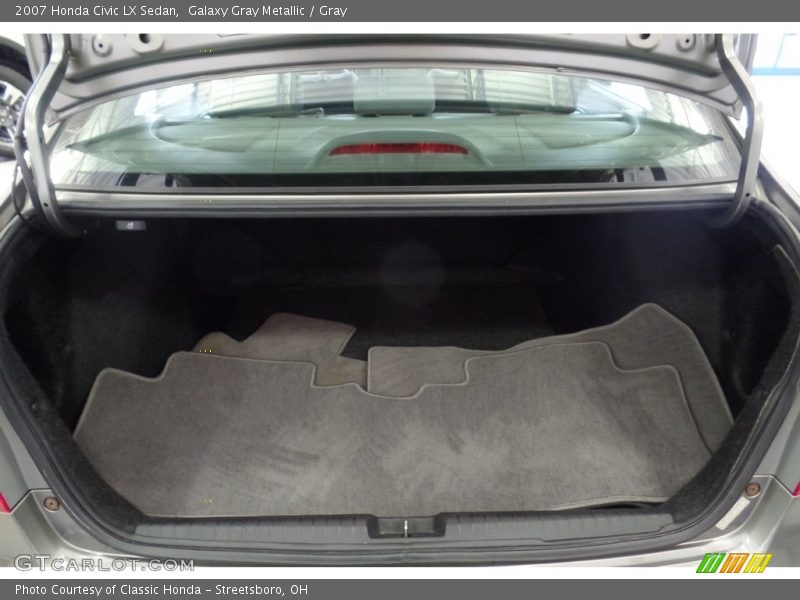Galaxy Gray Metallic / Gray 2007 Honda Civic LX Sedan