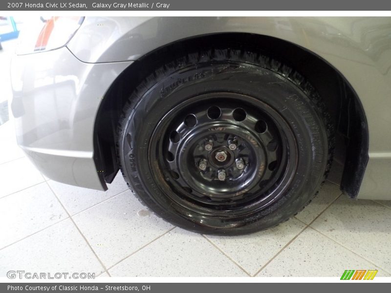 Galaxy Gray Metallic / Gray 2007 Honda Civic LX Sedan