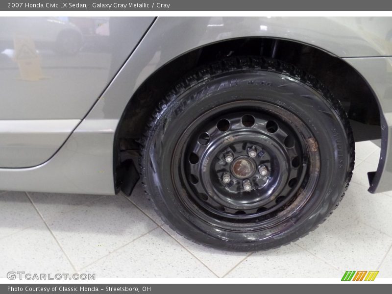 Galaxy Gray Metallic / Gray 2007 Honda Civic LX Sedan