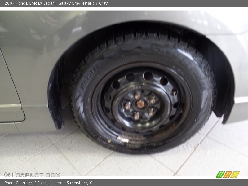Galaxy Gray Metallic / Gray 2007 Honda Civic LX Sedan