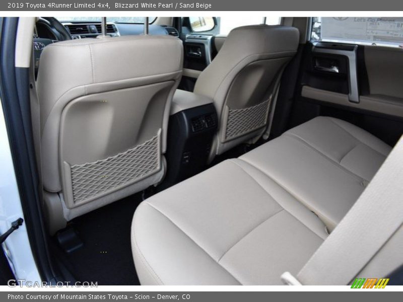 Rear Seat of 2019 4Runner Limited 4x4