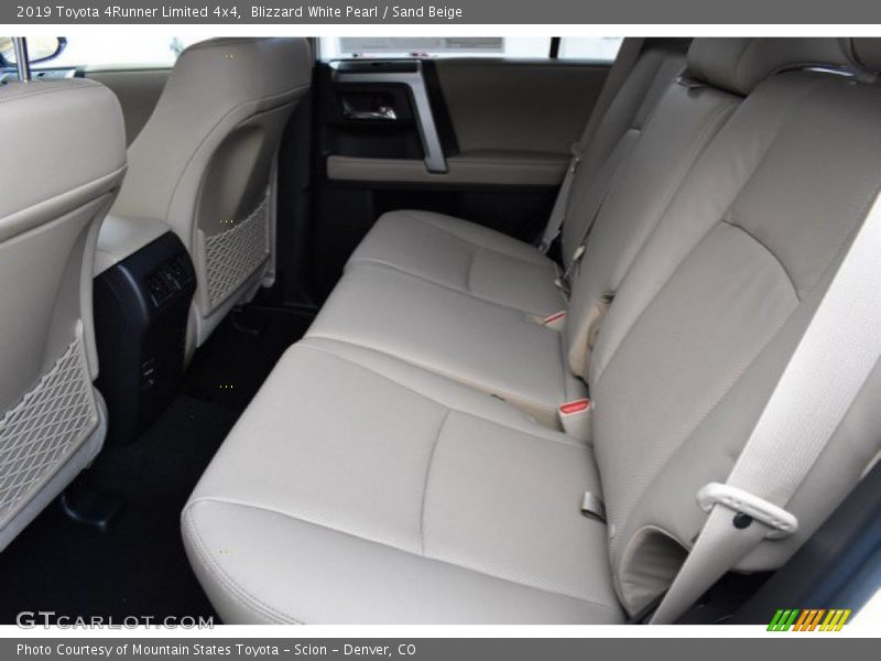 Rear Seat of 2019 4Runner Limited 4x4