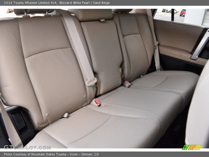 Rear Seat of 2019 4Runner Limited 4x4