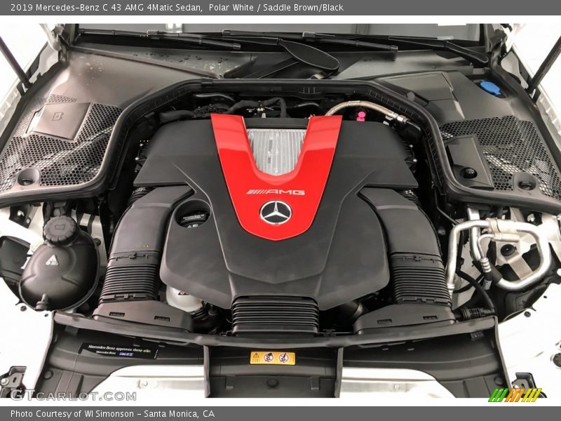  2019 C 43 AMG 4Matic Sedan Engine - 3.0 Liter AMG biturbo DOHC 24-Valve VVT V6