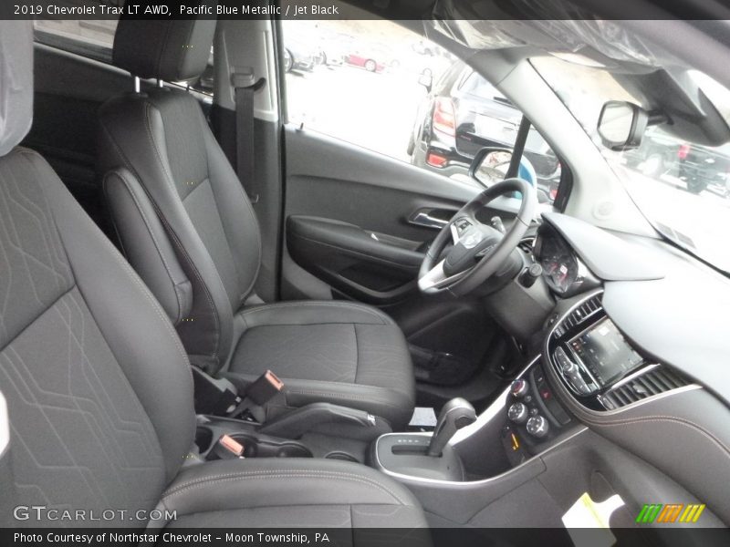 Pacific Blue Metallic / Jet Black 2019 Chevrolet Trax LT AWD