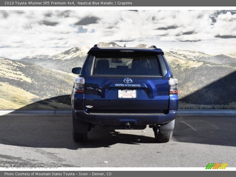 Nautical Blue Metallic / Graphite 2019 Toyota 4Runner SR5 Premium 4x4