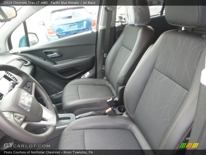 Pacific Blue Metallic / Jet Black 2019 Chevrolet Trax LT AWD