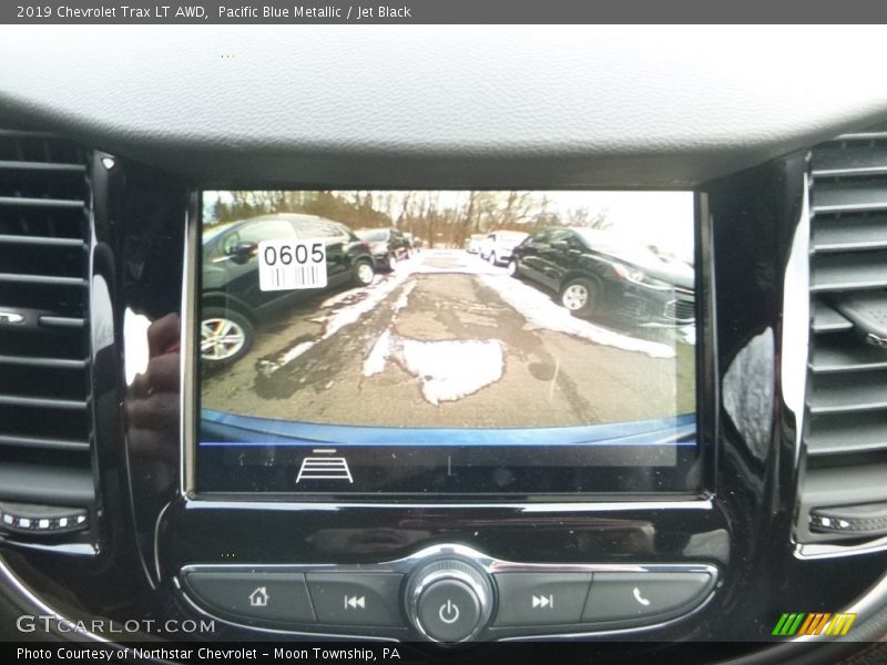 Pacific Blue Metallic / Jet Black 2019 Chevrolet Trax LT AWD
