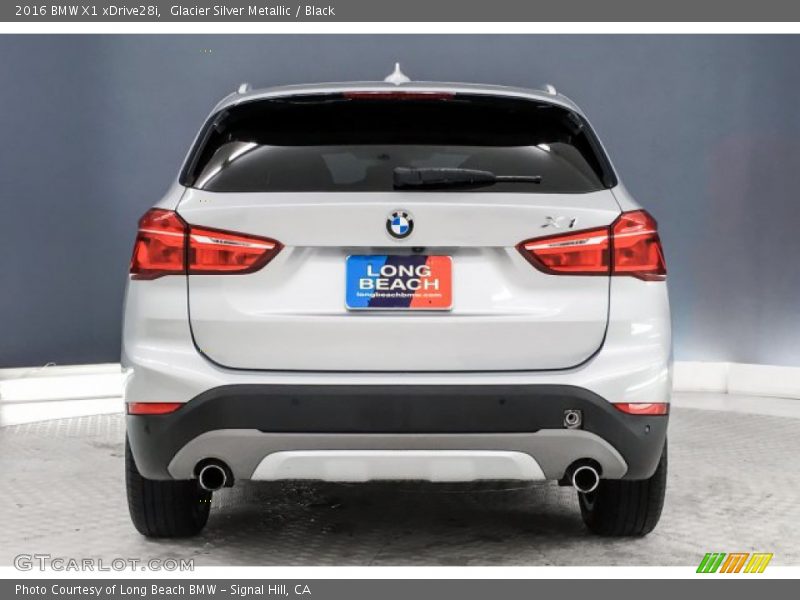 Glacier Silver Metallic / Black 2016 BMW X1 xDrive28i