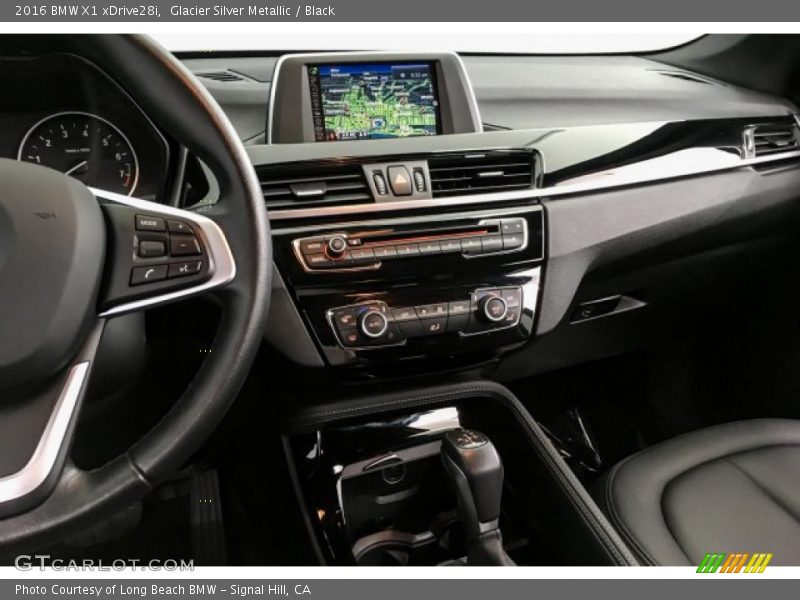 Glacier Silver Metallic / Black 2016 BMW X1 xDrive28i