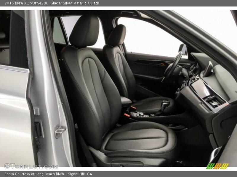 Glacier Silver Metallic / Black 2016 BMW X1 xDrive28i