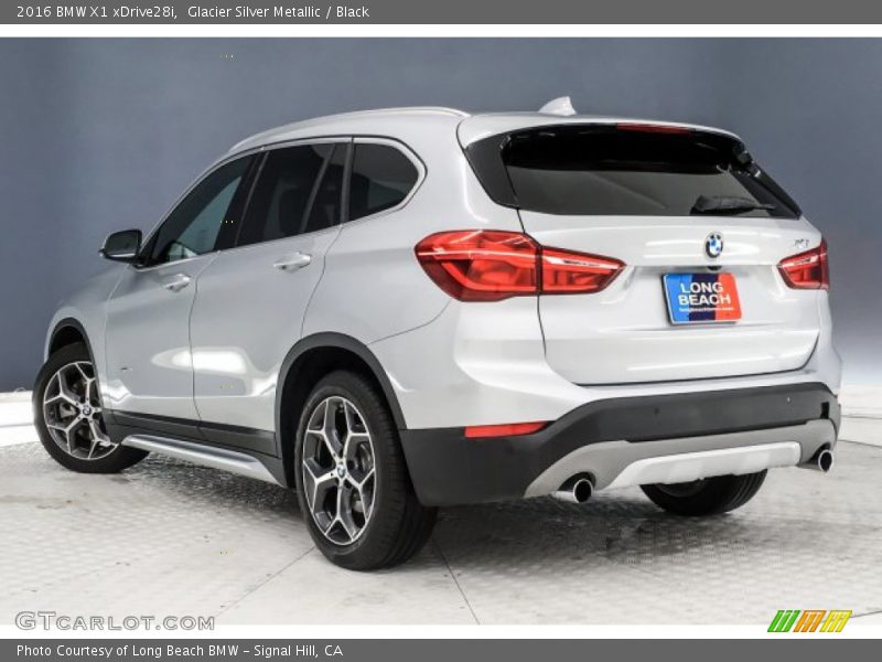 Glacier Silver Metallic / Black 2016 BMW X1 xDrive28i