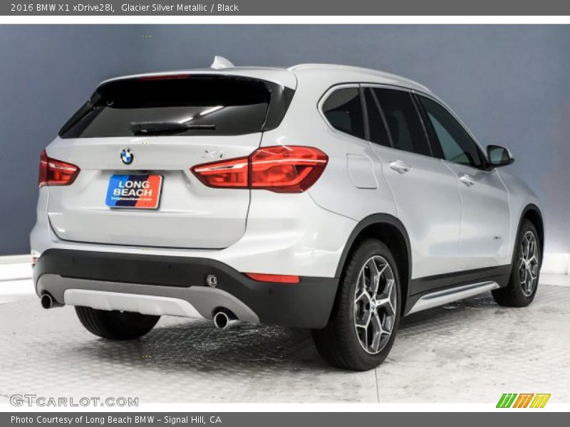 Glacier Silver Metallic / Black 2016 BMW X1 xDrive28i