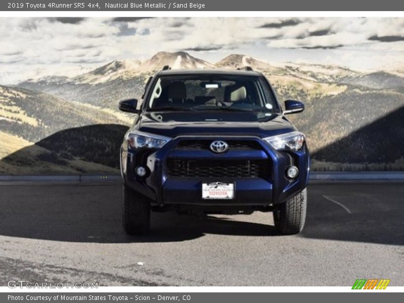 Nautical Blue Metallic / Sand Beige 2019 Toyota 4Runner SR5 4x4