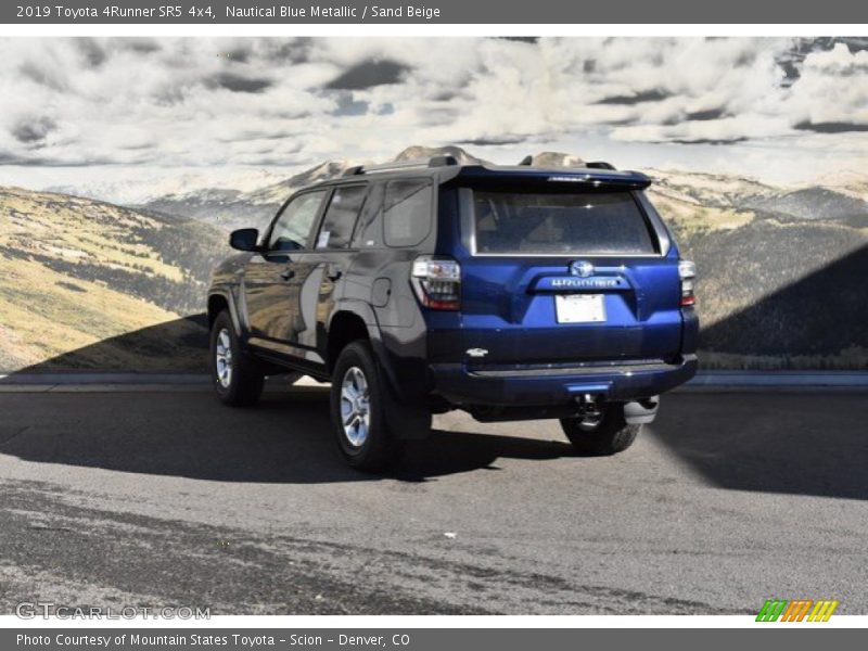 Nautical Blue Metallic / Sand Beige 2019 Toyota 4Runner SR5 4x4