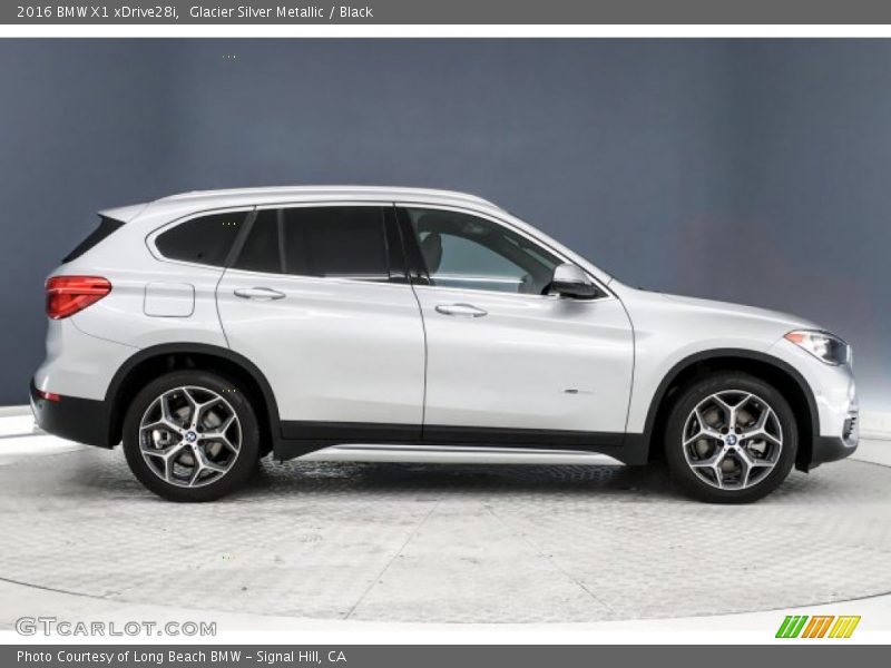 Glacier Silver Metallic / Black 2016 BMW X1 xDrive28i