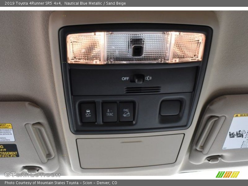 Nautical Blue Metallic / Sand Beige 2019 Toyota 4Runner SR5 4x4