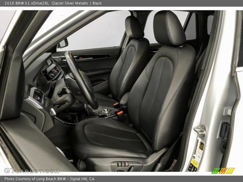 Glacier Silver Metallic / Black 2016 BMW X1 xDrive28i