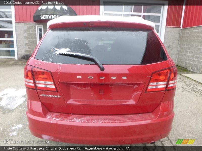 Redline / Black 2018 Dodge Journey SE