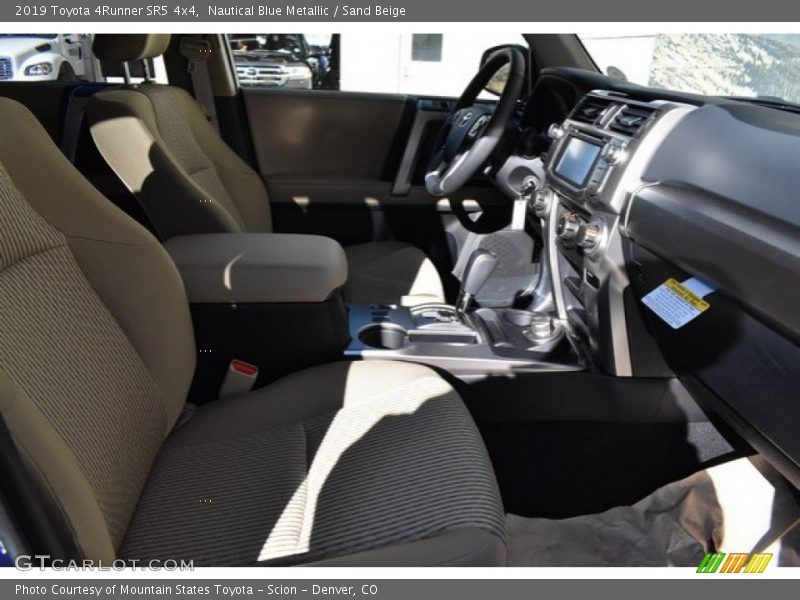 Nautical Blue Metallic / Sand Beige 2019 Toyota 4Runner SR5 4x4