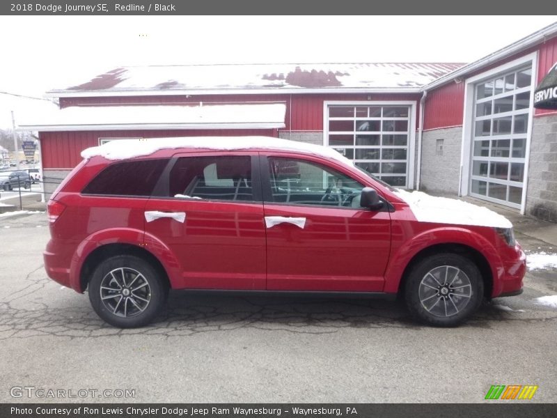 Redline / Black 2018 Dodge Journey SE