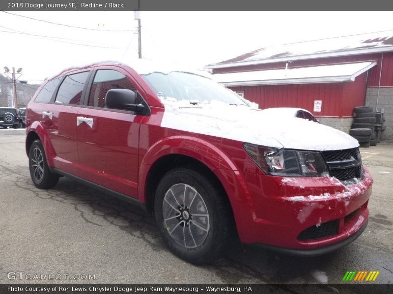 Redline / Black 2018 Dodge Journey SE