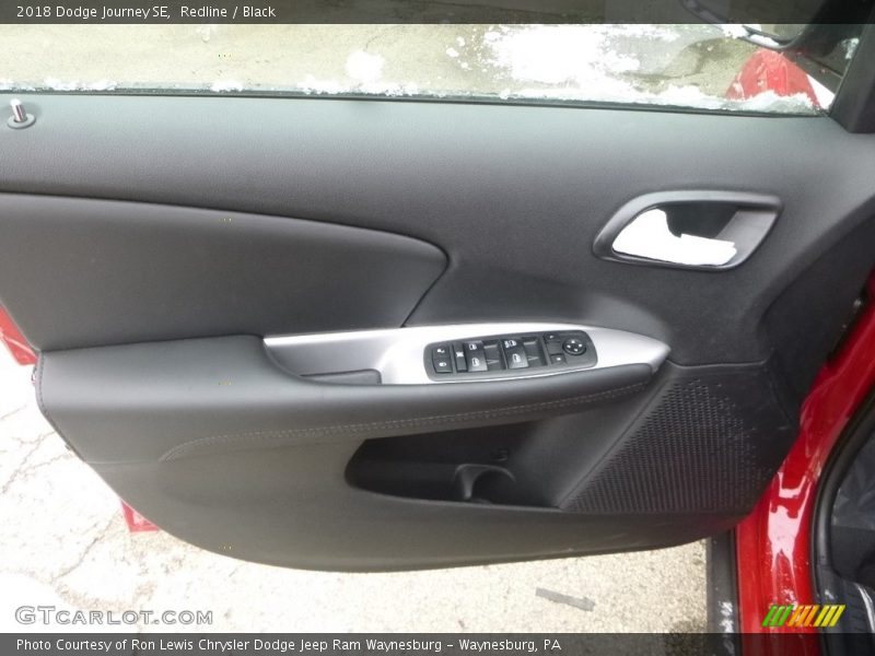 Redline / Black 2018 Dodge Journey SE