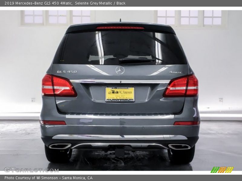 Selenite Grey Metallic / Black 2019 Mercedes-Benz GLS 450 4Matic