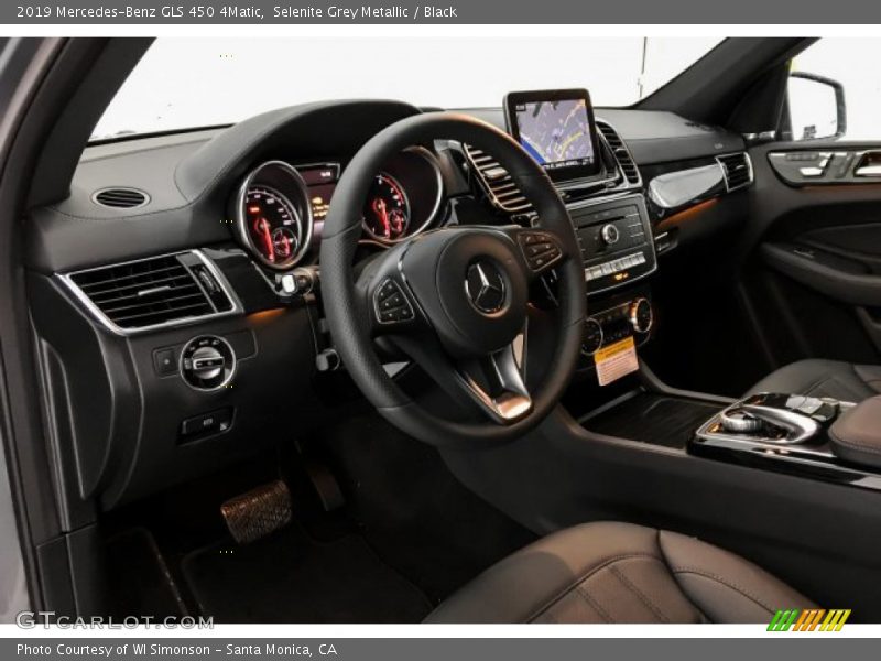 Selenite Grey Metallic / Black 2019 Mercedes-Benz GLS 450 4Matic