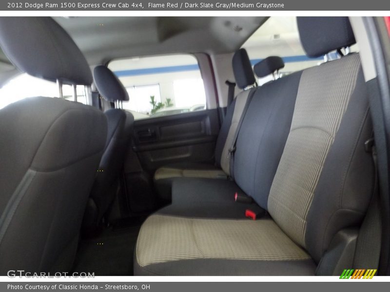 Flame Red / Dark Slate Gray/Medium Graystone 2012 Dodge Ram 1500 Express Crew Cab 4x4