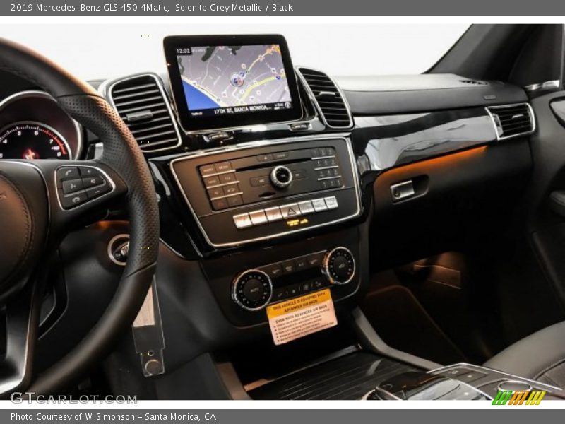Selenite Grey Metallic / Black 2019 Mercedes-Benz GLS 450 4Matic