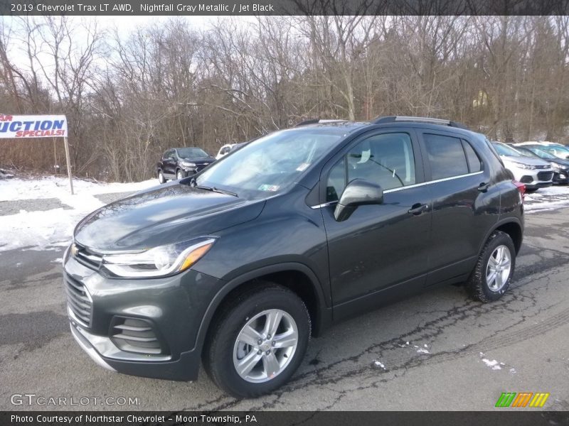 Nightfall Gray Metallic / Jet Black 2019 Chevrolet Trax LT AWD