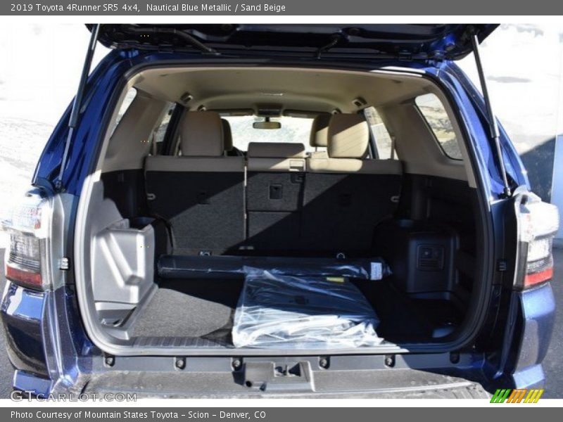 Nautical Blue Metallic / Sand Beige 2019 Toyota 4Runner SR5 4x4