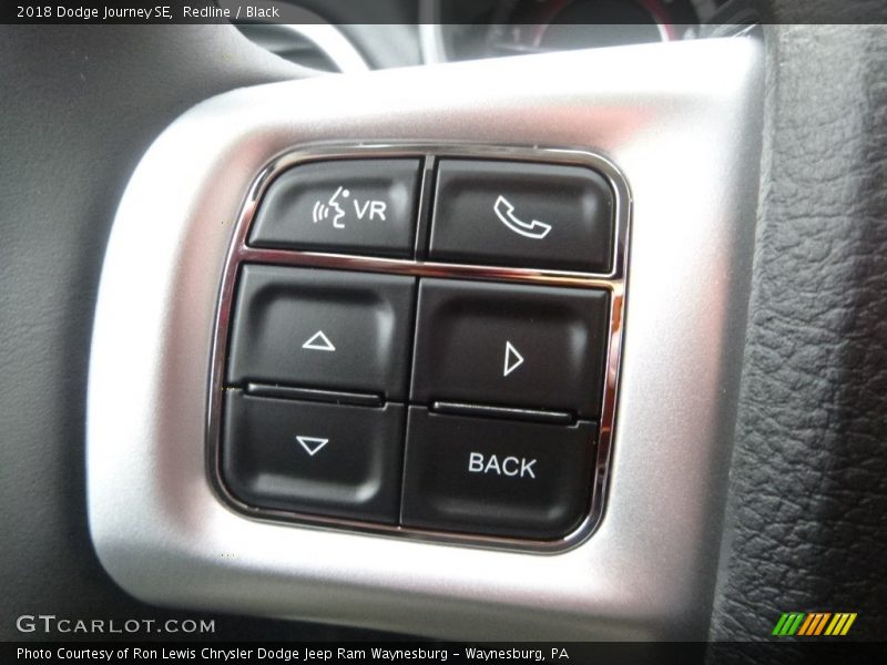 Redline / Black 2018 Dodge Journey SE