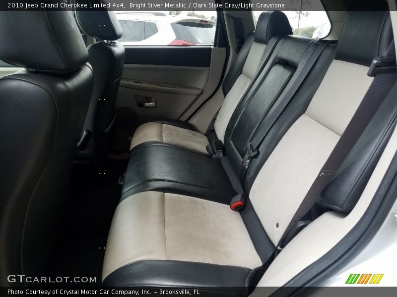 Bright Silver Metallic / Dark Slate Gray/Light Graystone 2010 Jeep Grand Cherokee Limited 4x4