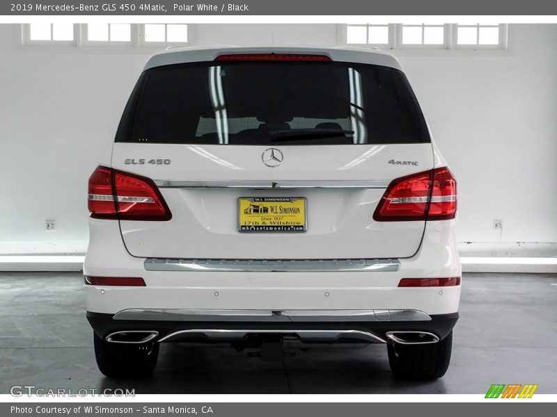 Polar White / Black 2019 Mercedes-Benz GLS 450 4Matic