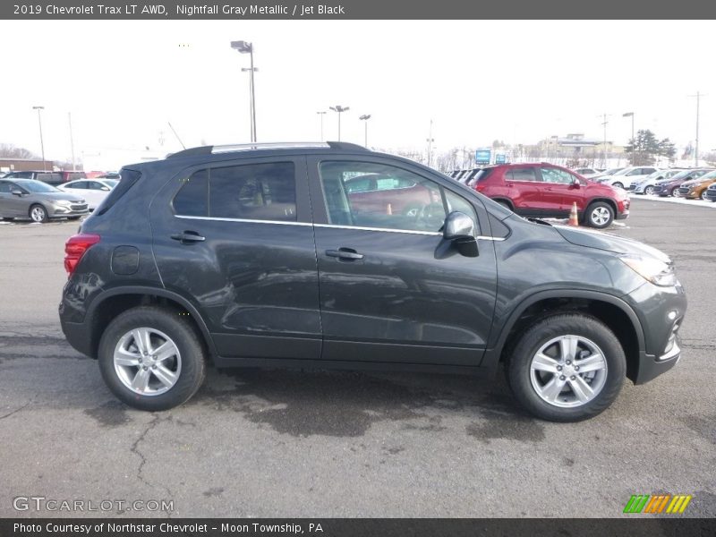 Nightfall Gray Metallic / Jet Black 2019 Chevrolet Trax LT AWD