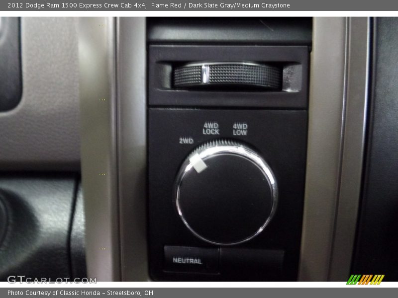 Flame Red / Dark Slate Gray/Medium Graystone 2012 Dodge Ram 1500 Express Crew Cab 4x4