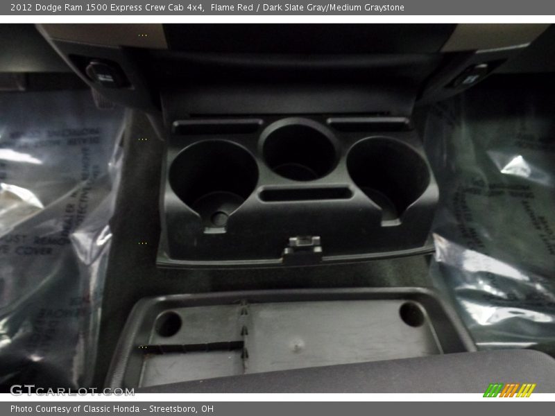 Flame Red / Dark Slate Gray/Medium Graystone 2012 Dodge Ram 1500 Express Crew Cab 4x4