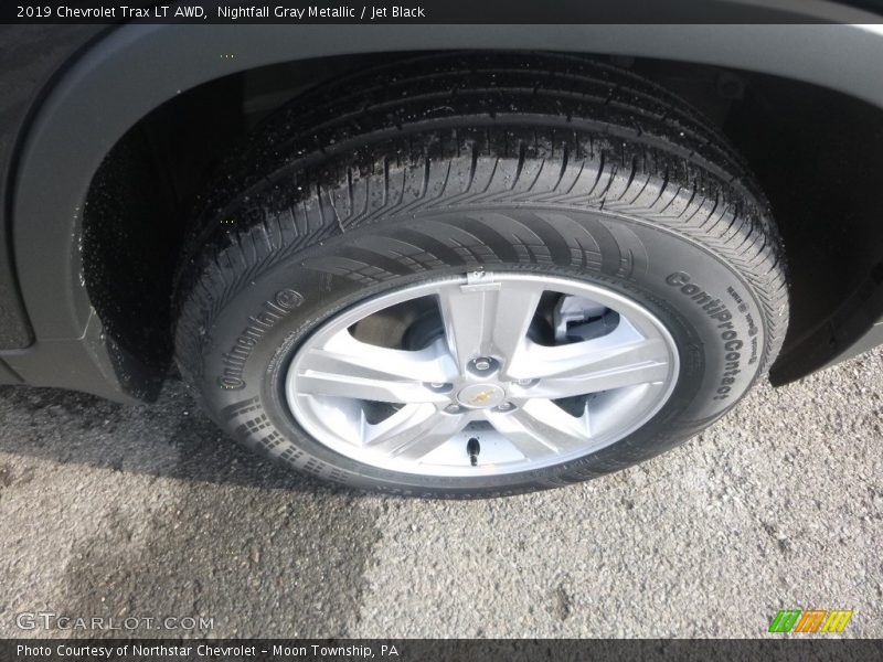 Nightfall Gray Metallic / Jet Black 2019 Chevrolet Trax LT AWD