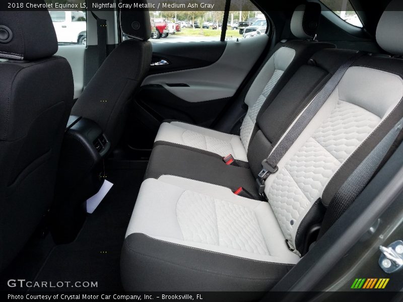 Nightfall Gray Metallic / Medium Ash Gray 2018 Chevrolet Equinox LS